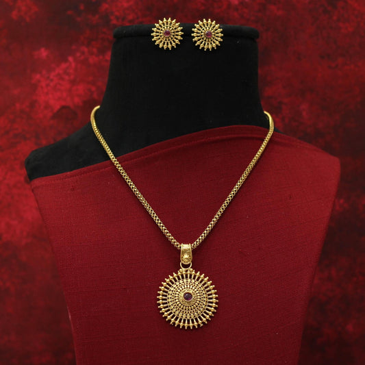 MATT PENDENT NECKLACE SET