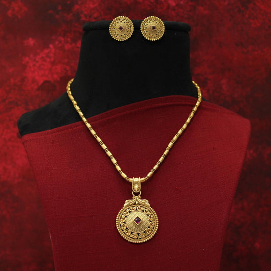 MATT PENDENT NECKLACE SET