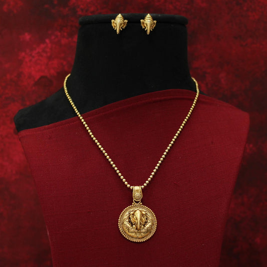 MATT PENDENT NECKLACE SET