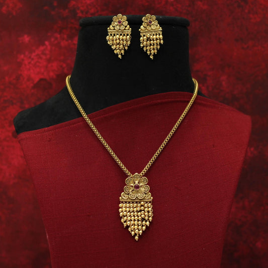 MATT PENDENT NECKLACE SET