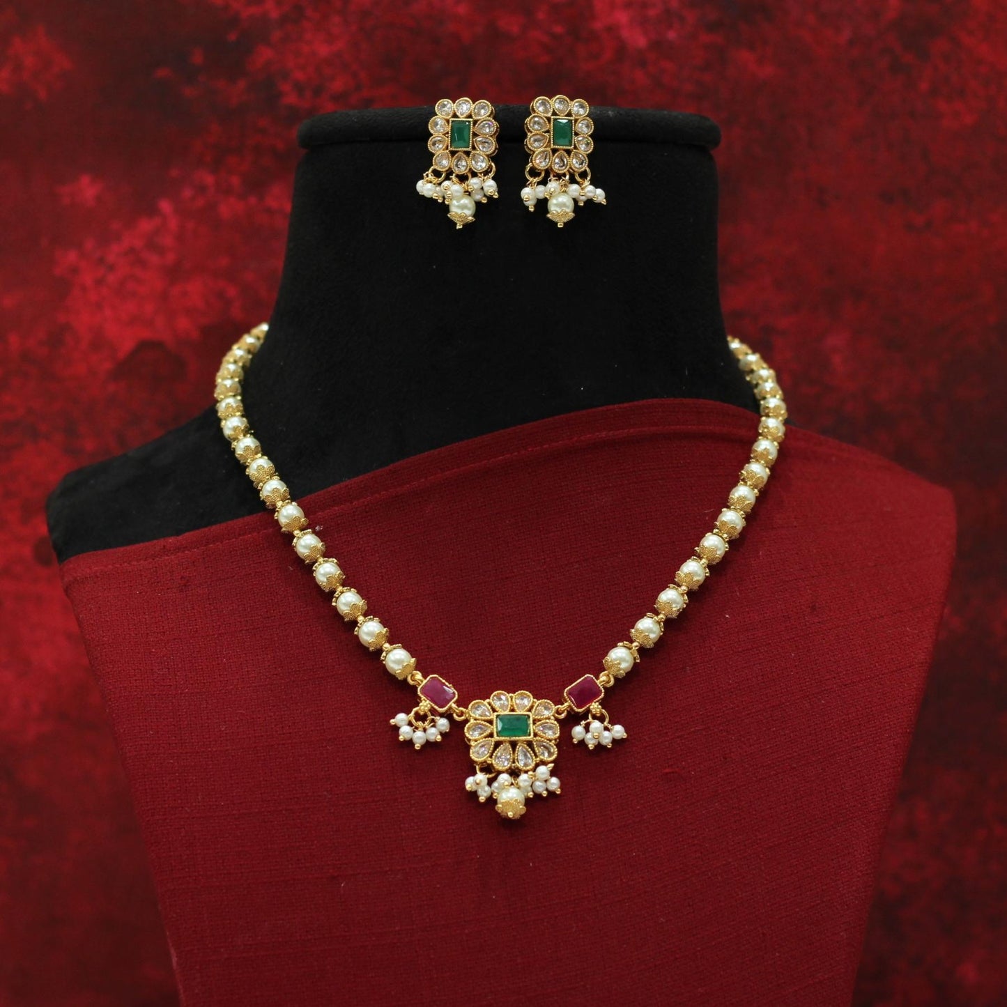 MOTI NECKLACE SET