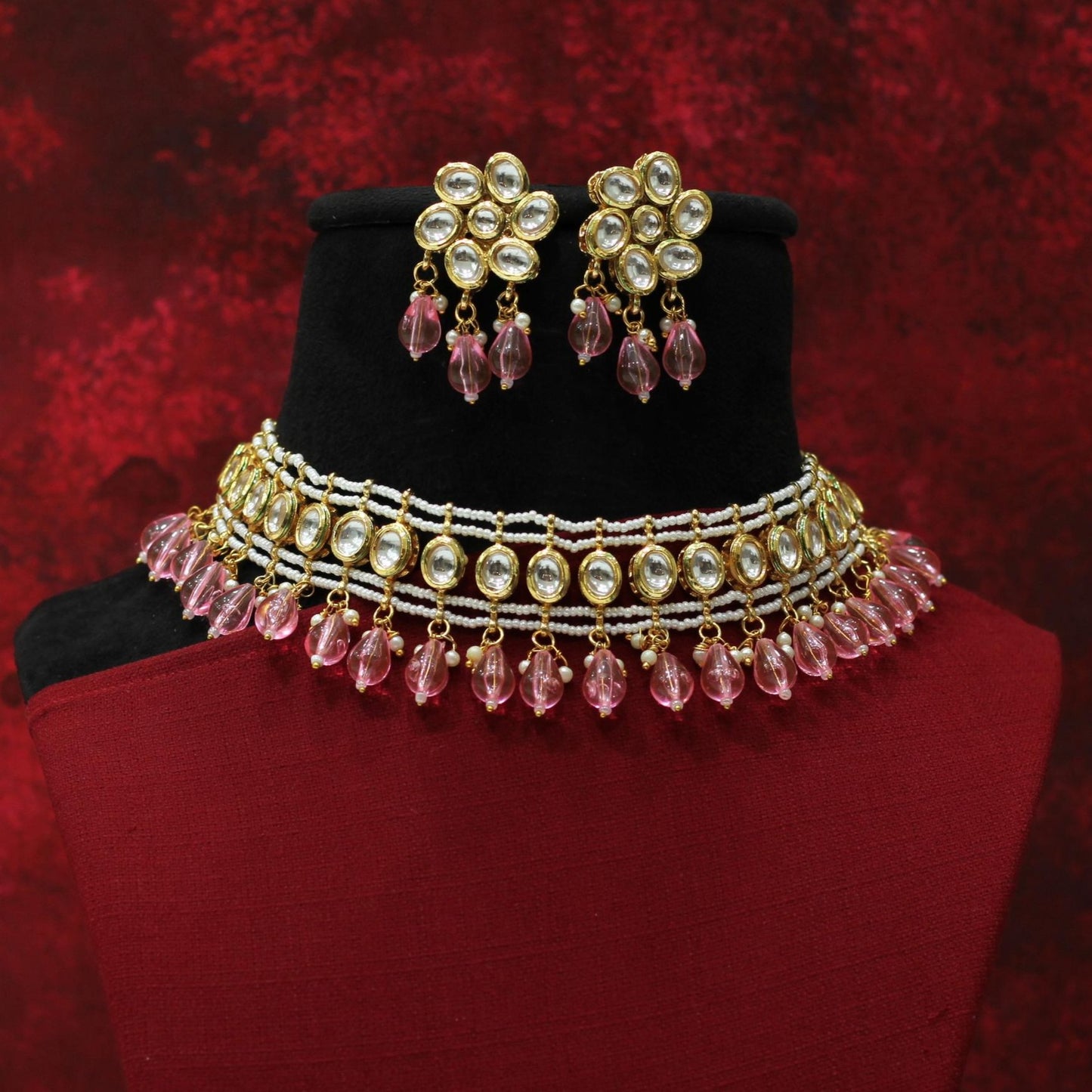 KUNDAN CHOKAR SET