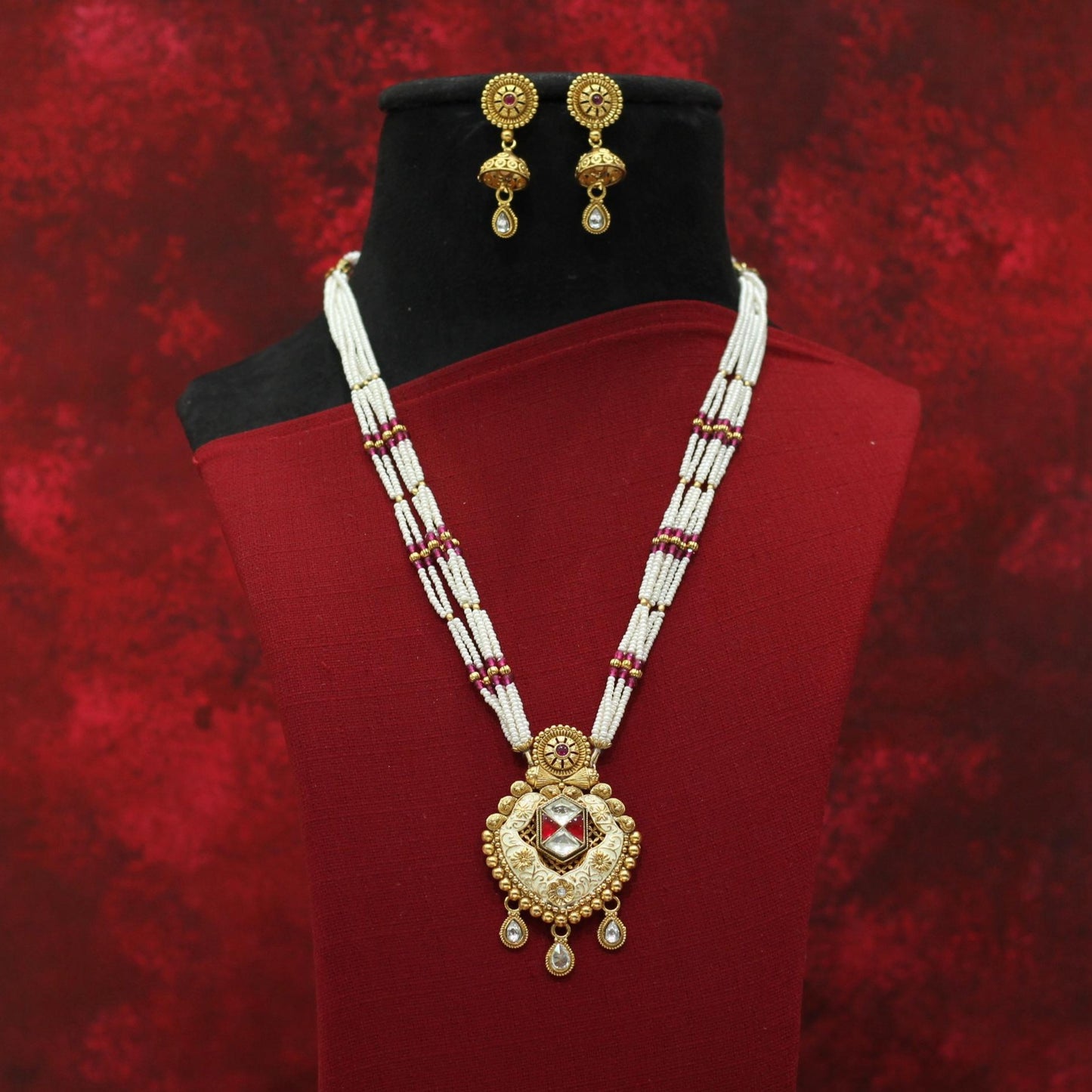 MOTI NECKLACE SET