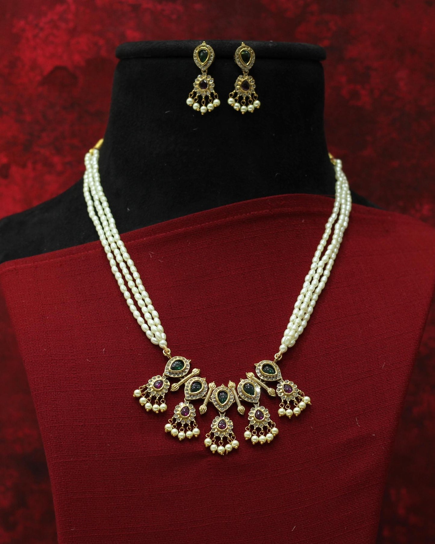 MOTI NECKLACE SET