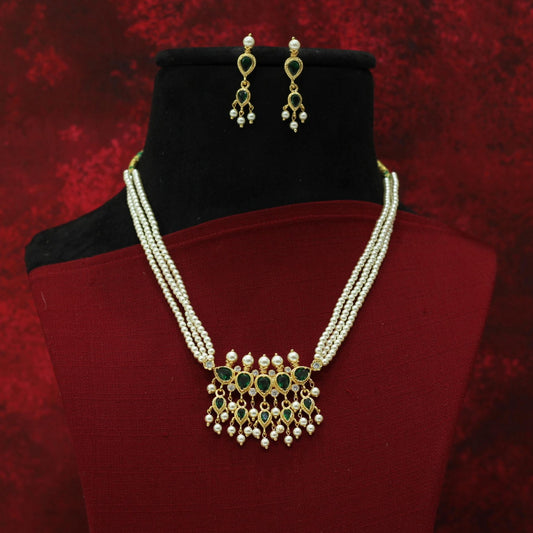 MOTI TANMANI NECKLACE SET