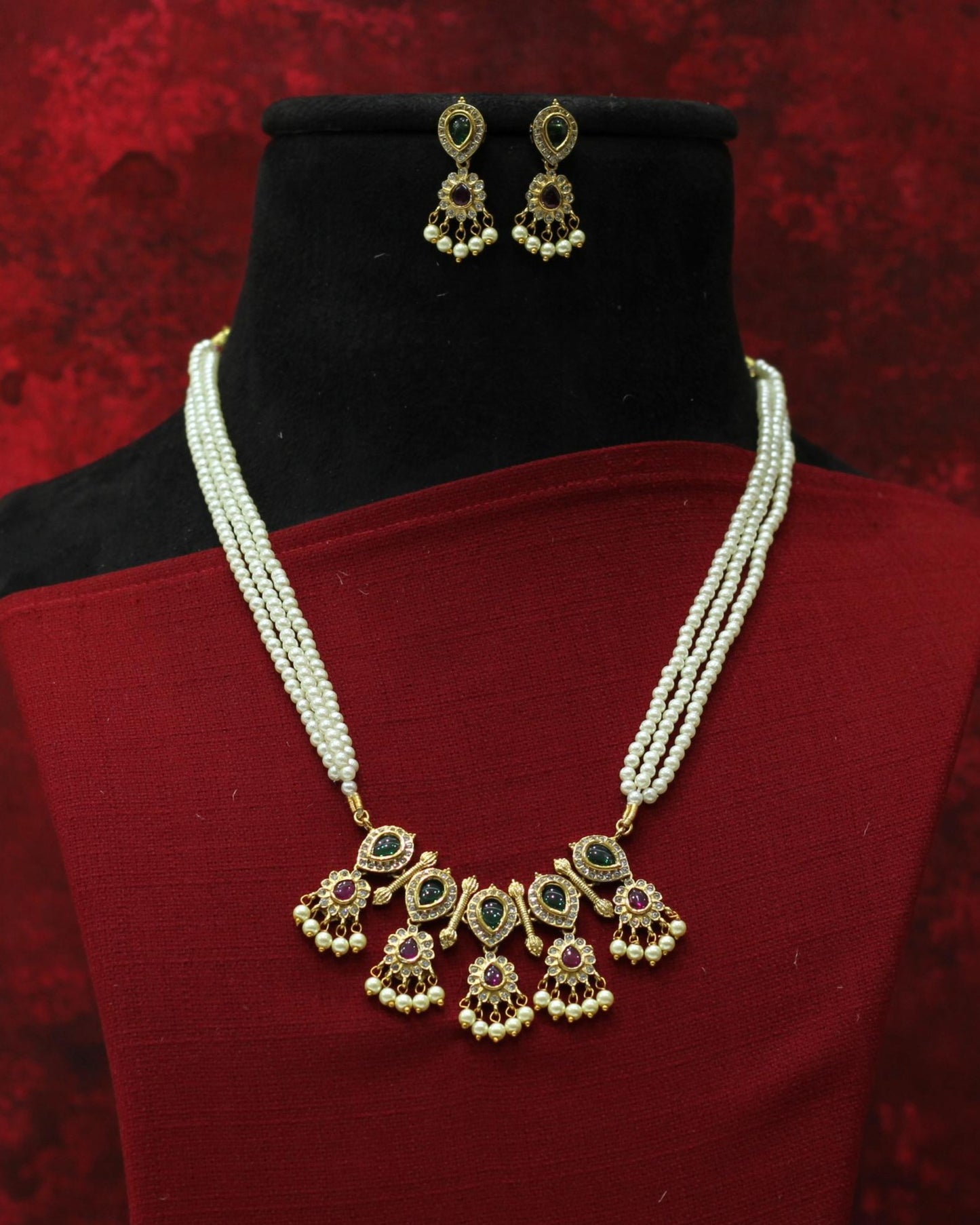 MOTI NECKLACE SET