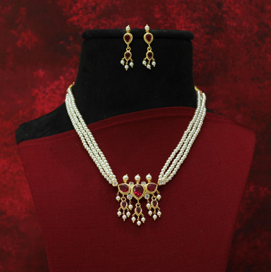 MOTI TANMANI NECKLACE SET