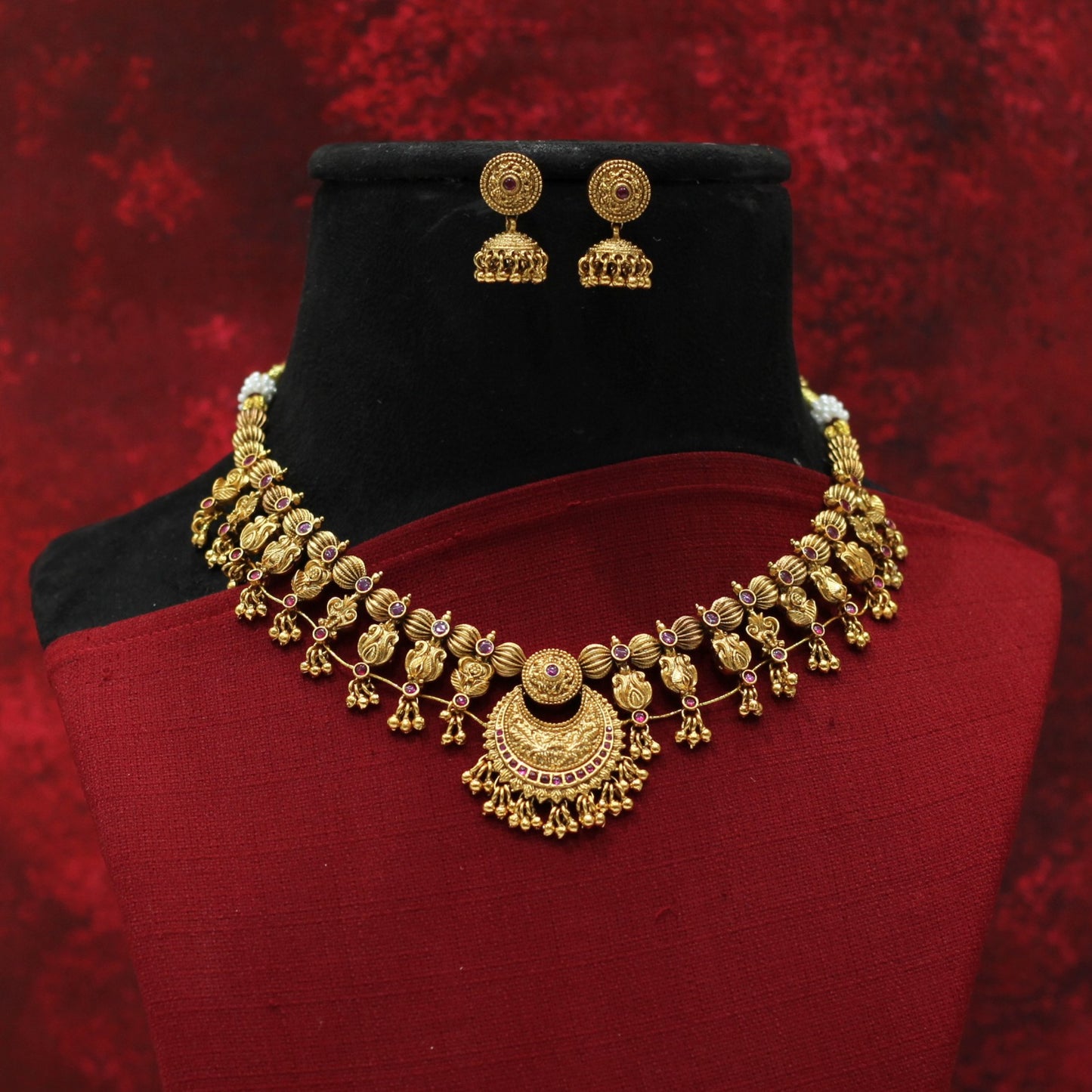 KOLHAPURI SAAZ NECKLACE SET