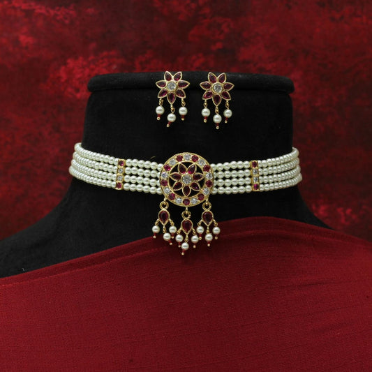 MOTI CHINCHPETI NECKLACE