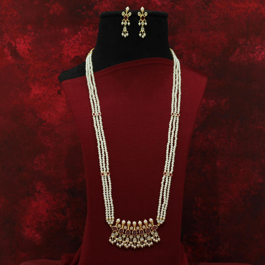 MOTI LONG NECKLACE SET
