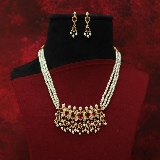 MOTI TANMANI NECKLACE SET