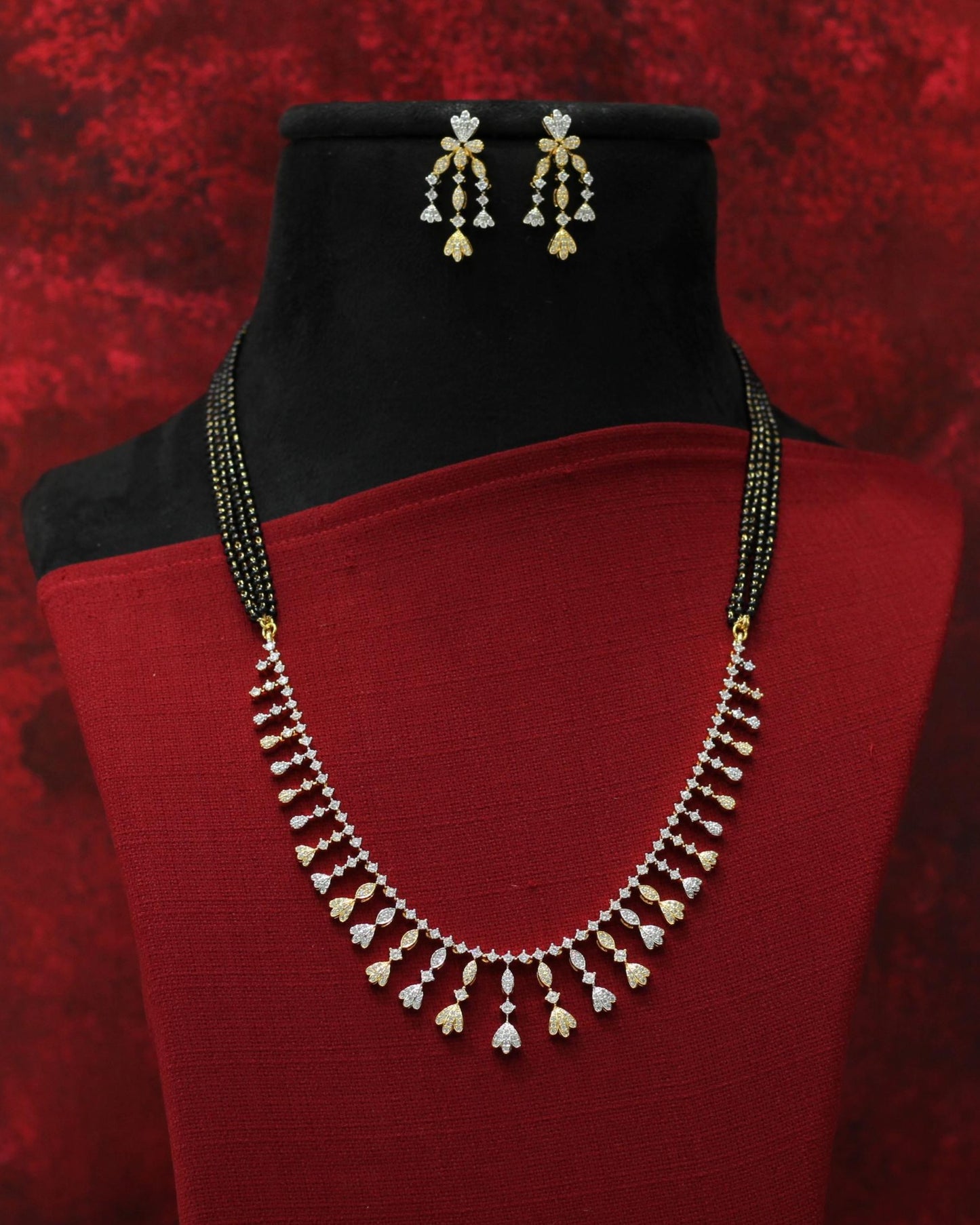 AD NECKLACE MANGALSUTRA