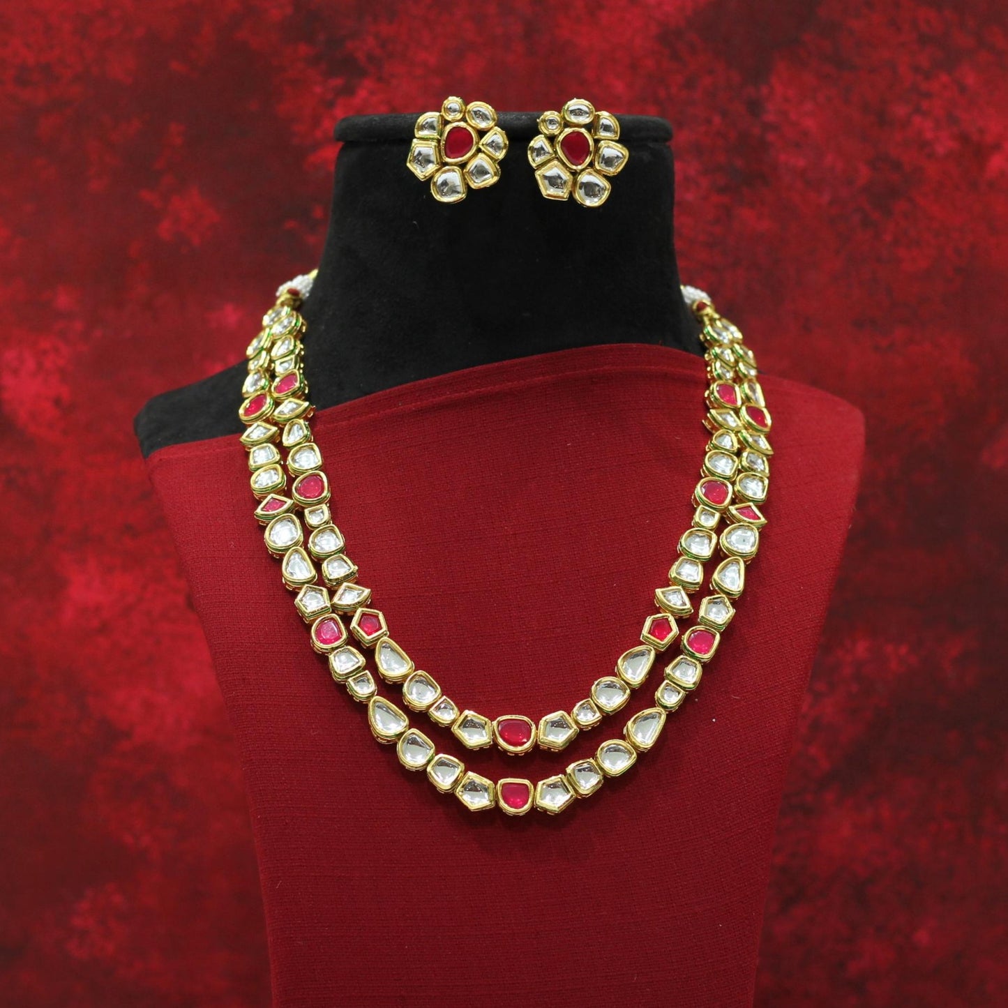 KUNDAN NECKLACE SET