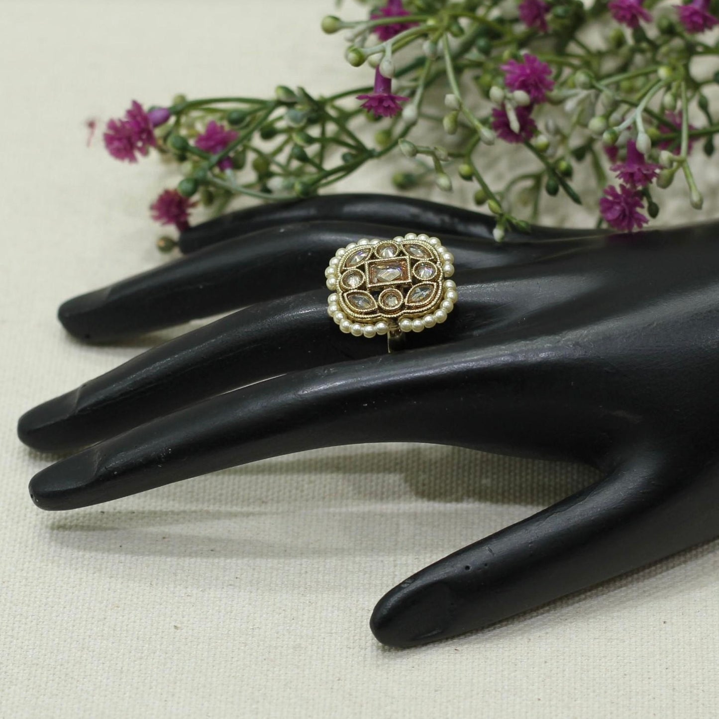 Mehendi Finger Ring