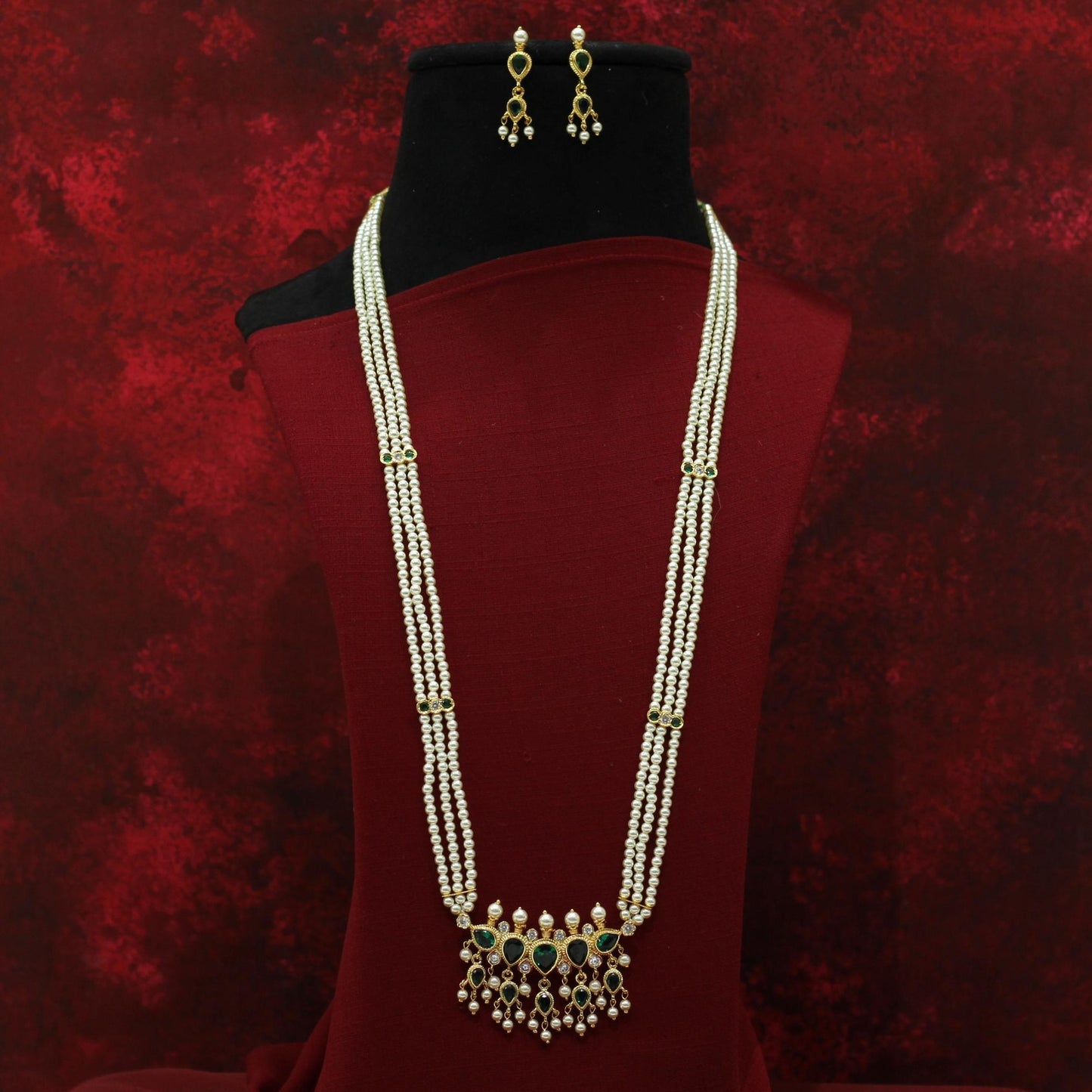 MOTI LONG NECKLACE SET