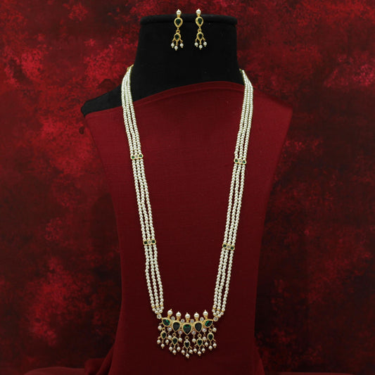 MOTI LONG NECKLACE SET