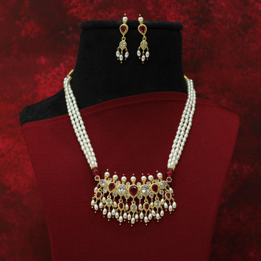 MOTI TANMANI NECKLACE SET