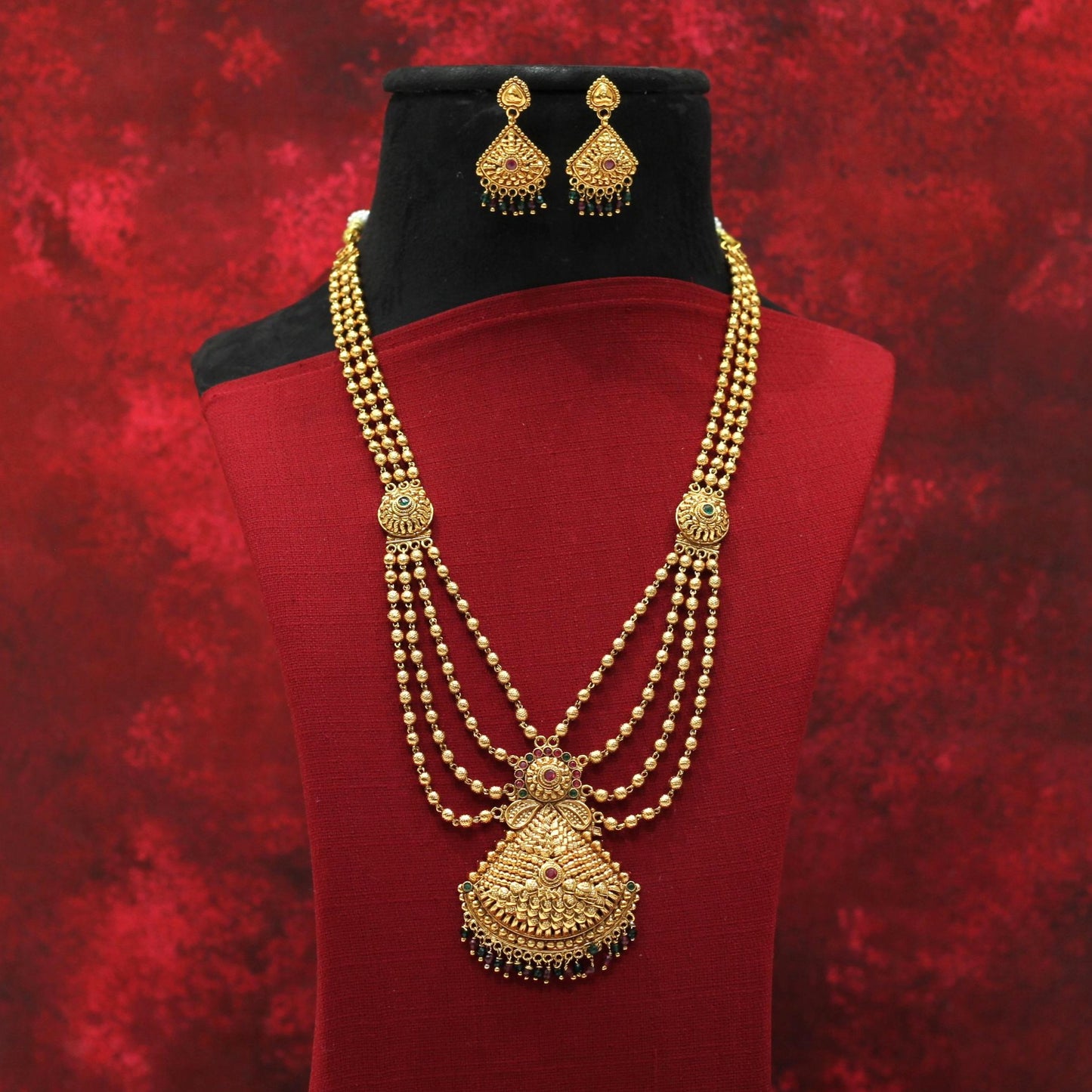 MATT FINISH NECKLACE SET