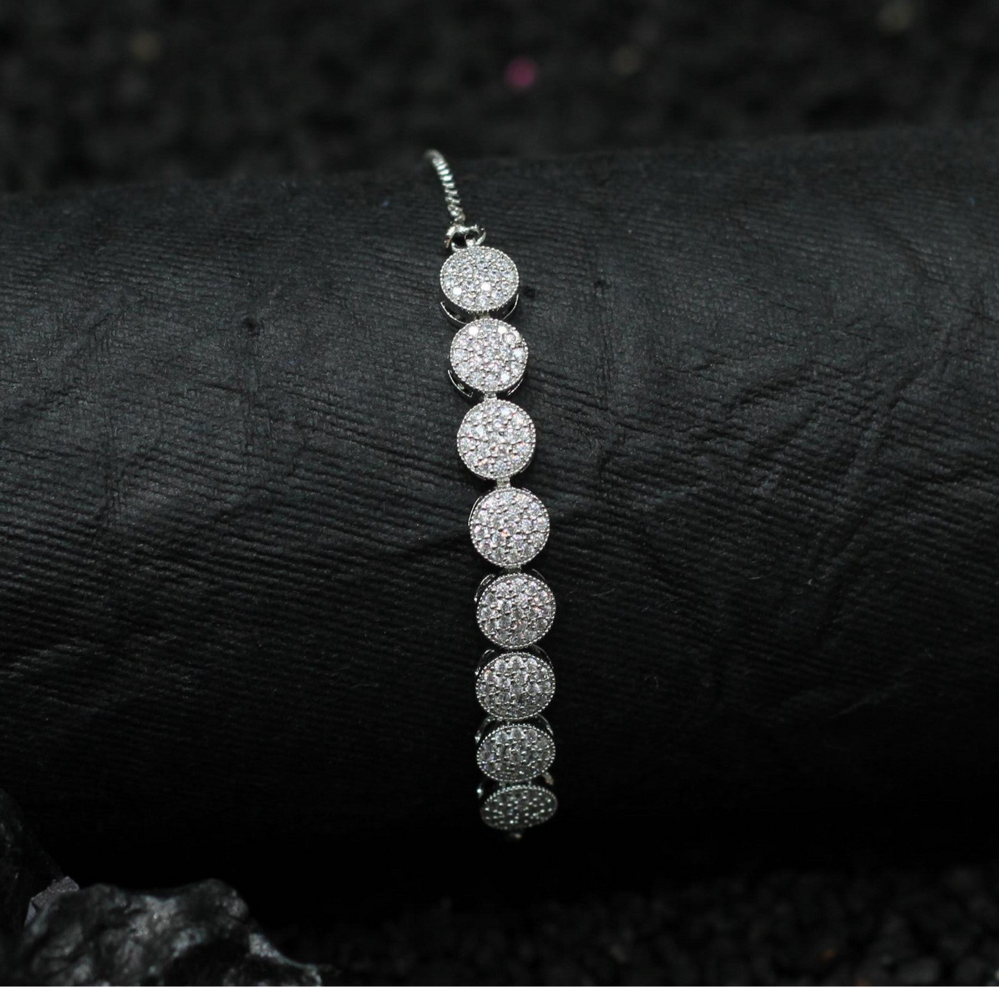 Silver Plated Kids To Adult All Size Adjustable Bracelet