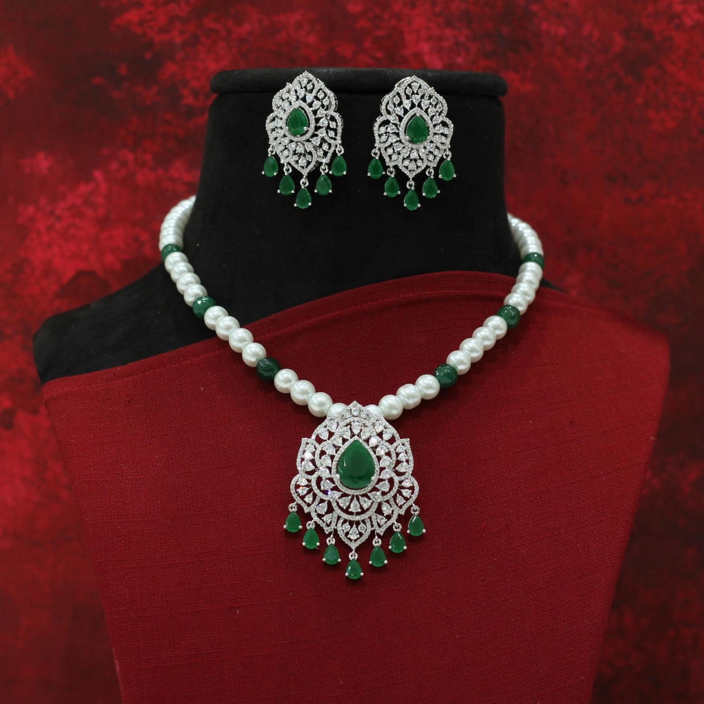 AD MOTI NECKLACE SET