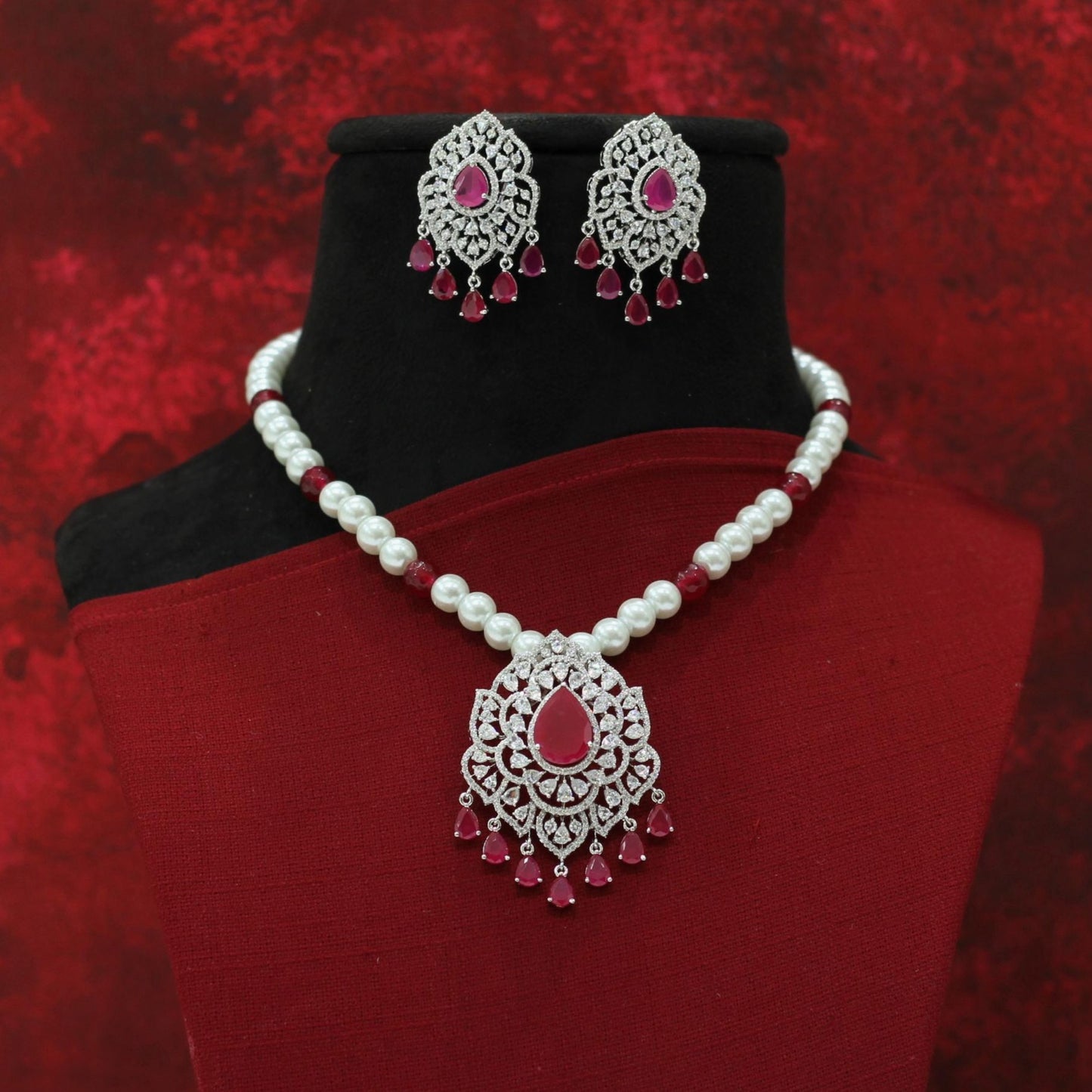 AD MOTI NECKLACE SET