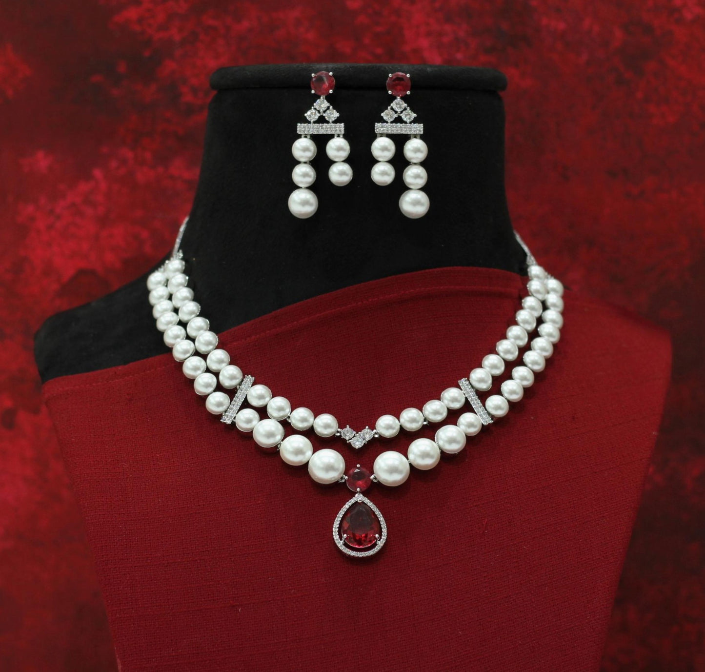 AD MOTI NECKLACE SET