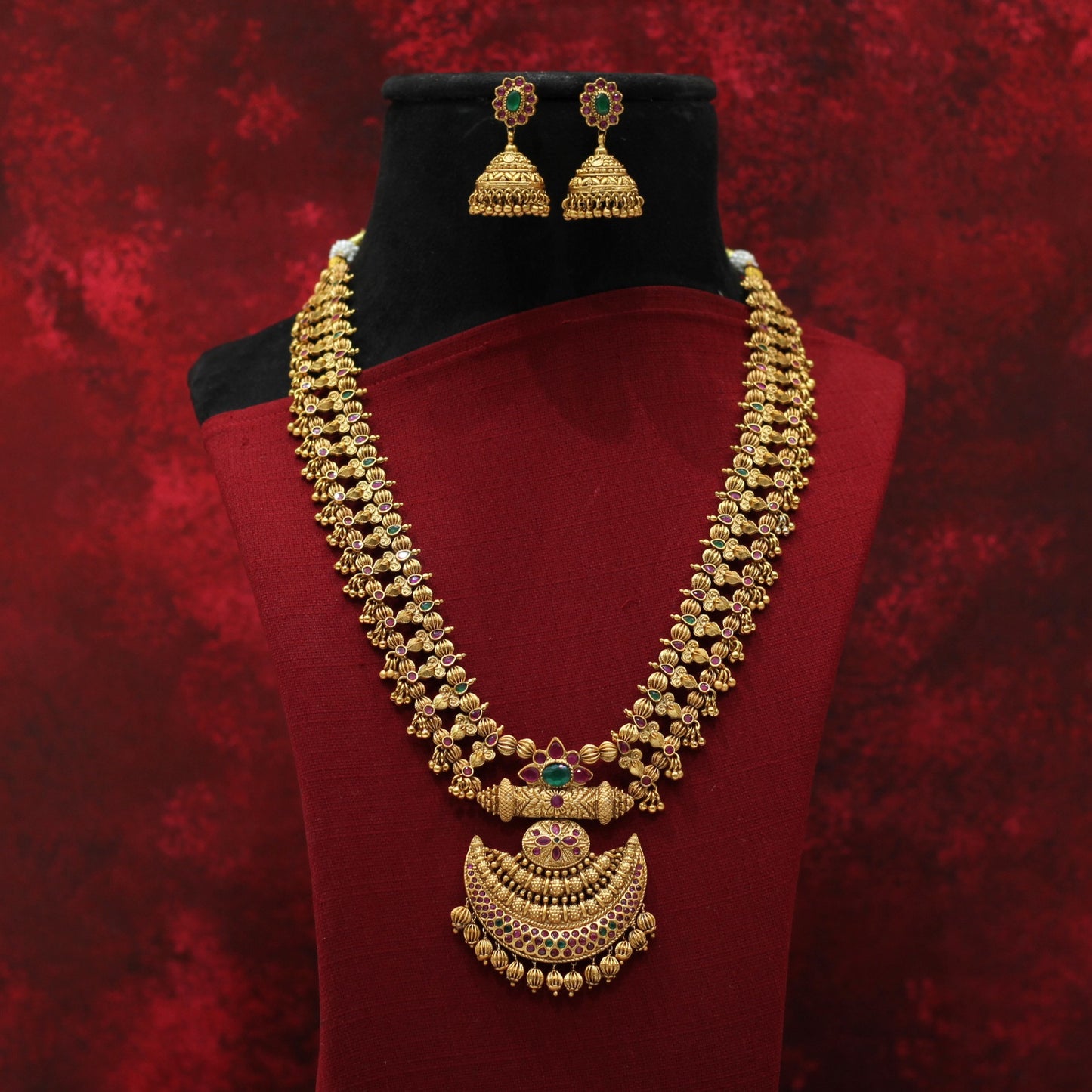 KOLHAPURI SAAZ NECKLACE SET