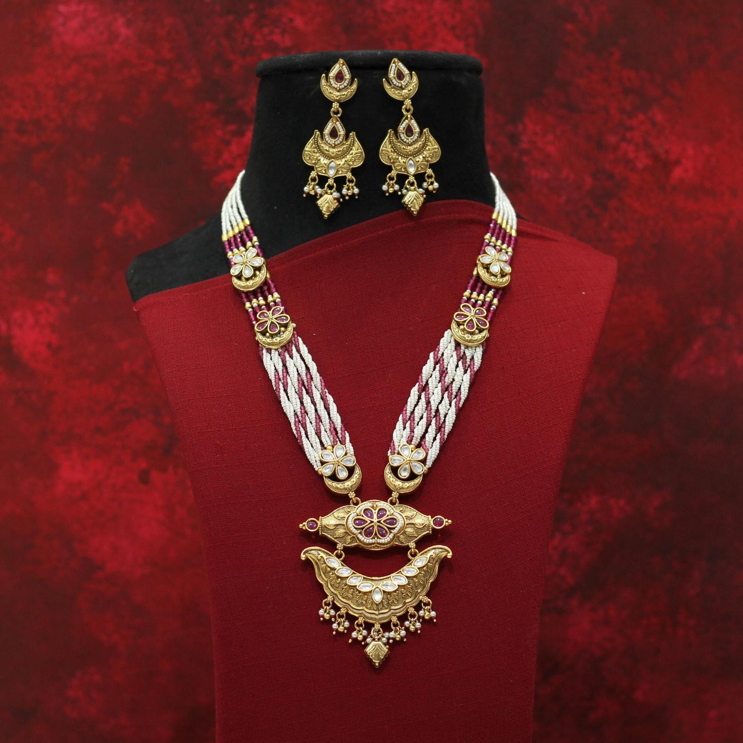 MOTI NECKLACE SET