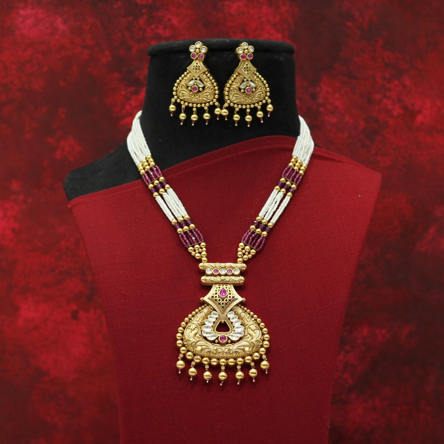 MOTI NECKLACE SET