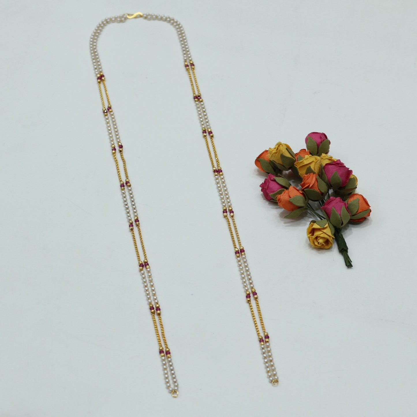 MOTI MALA FOR 2 HOOK PENDENT