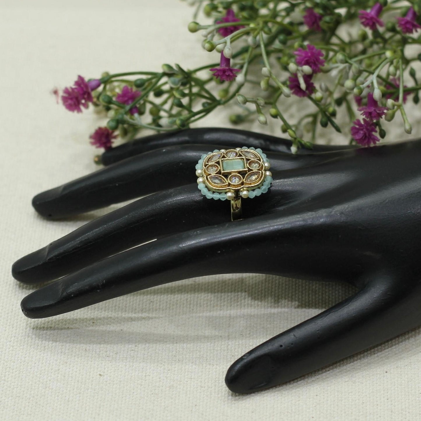 Mehendi Finger Ring