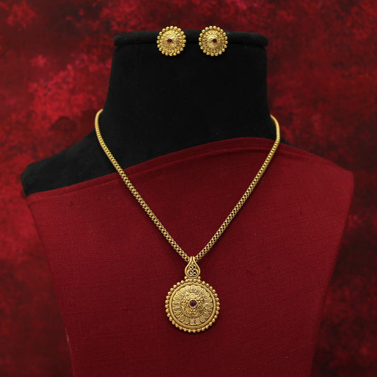 MATT PENDENT NECKLACE SET
