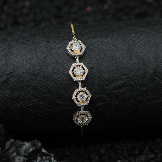 Gold Plated Kids To Adult All Size Adjustable Bracelet