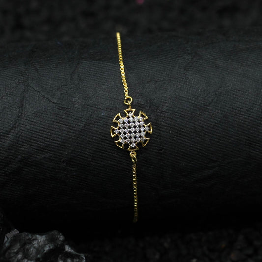 Gold Plated Kids To Adult All Size Adjustable Bracelet