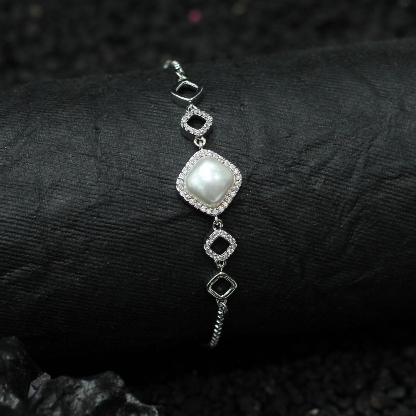 Silver Plated Kids To Adult All Size Adjustable Bracelet