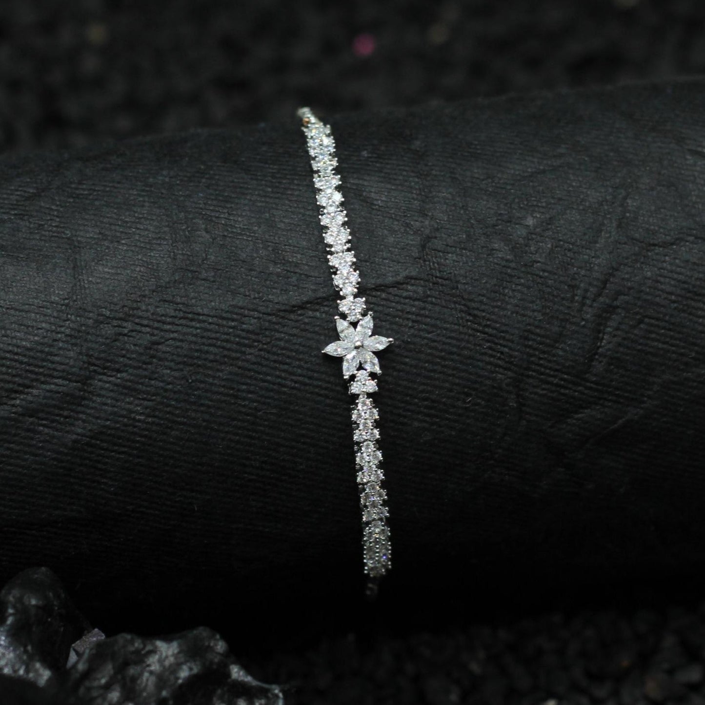 Silver Plated Kids To Adult All Size Adjustable Bracelet