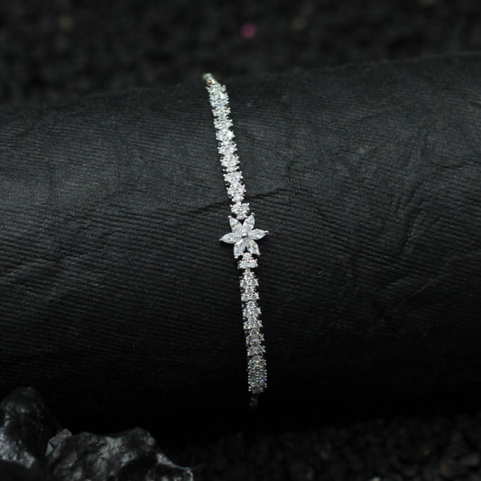 Silver Plated Kids To Adult All Size Adjustable Bracelet