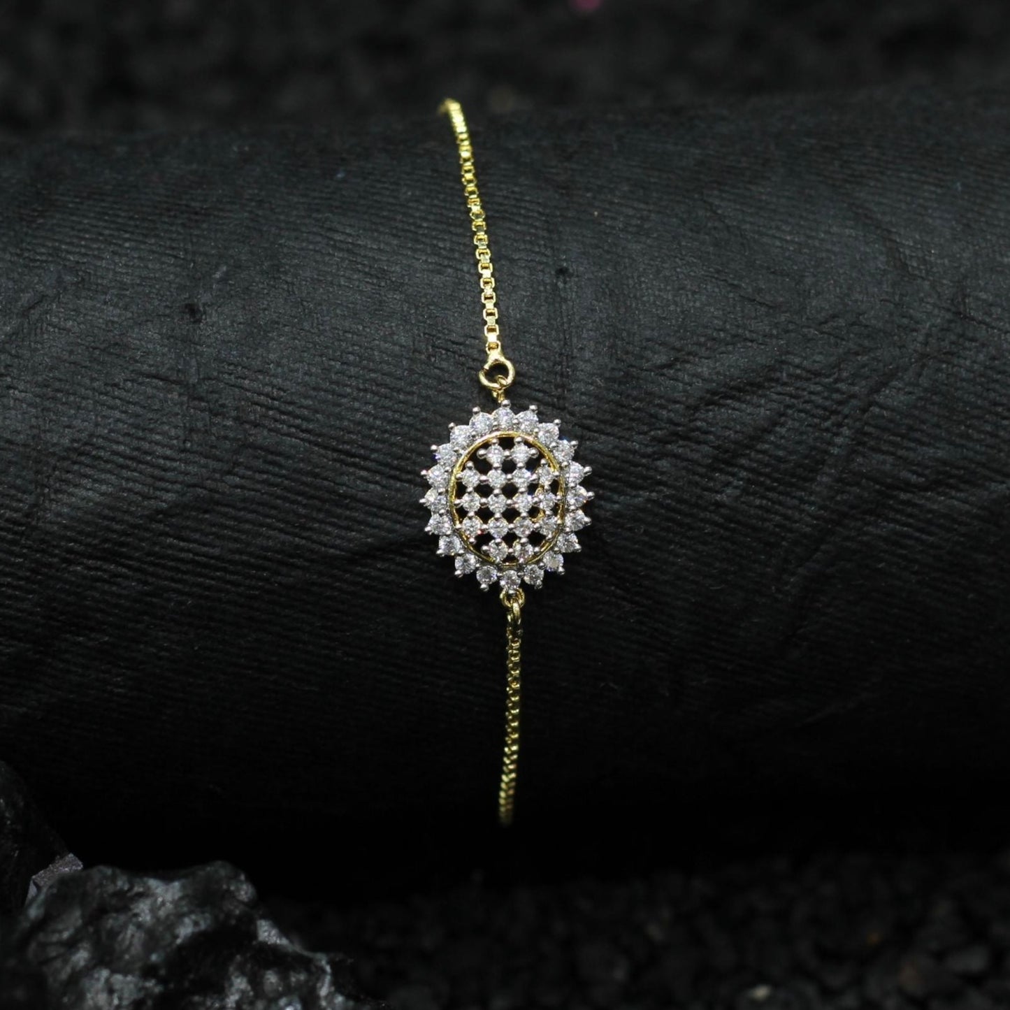 Gold Plated Kids To Adult All Size Adjustable Bracelet