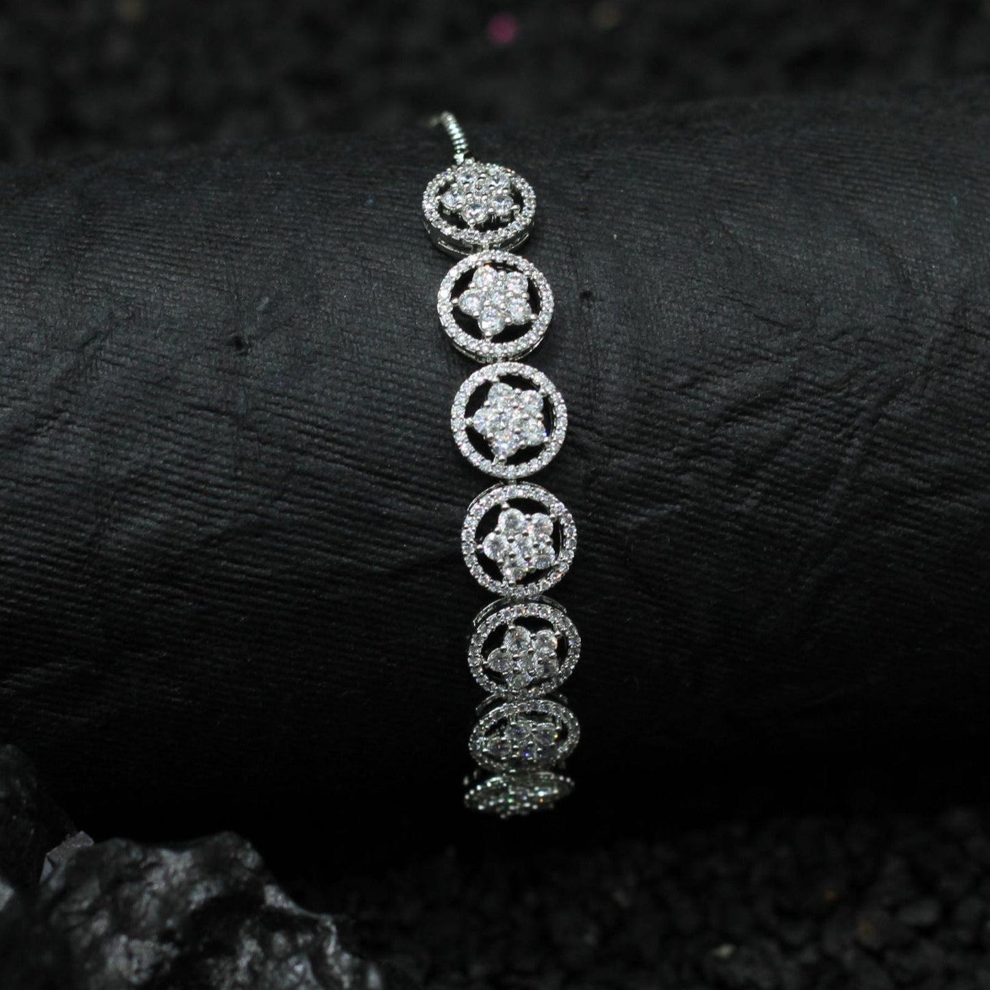 Silver Plated Kids To Adult All Size Adjustable Bracelet