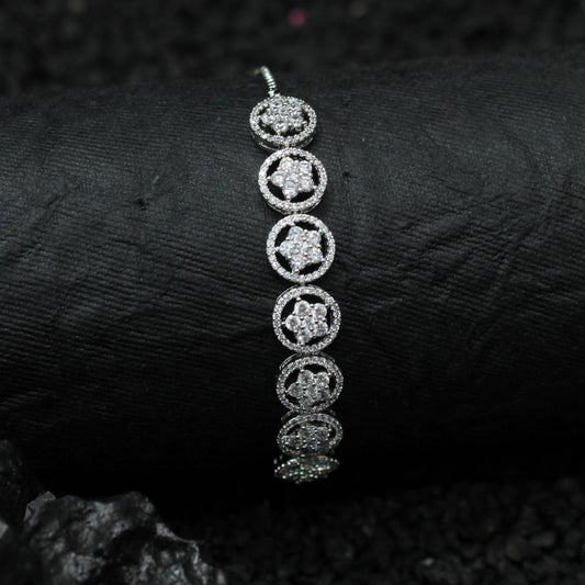 Silver Plated Kids To Adult All Size Adjustable Bracelet