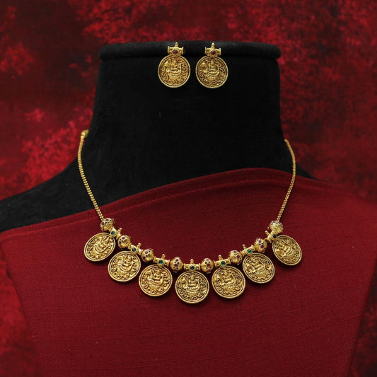 COIN NECKLACE SET