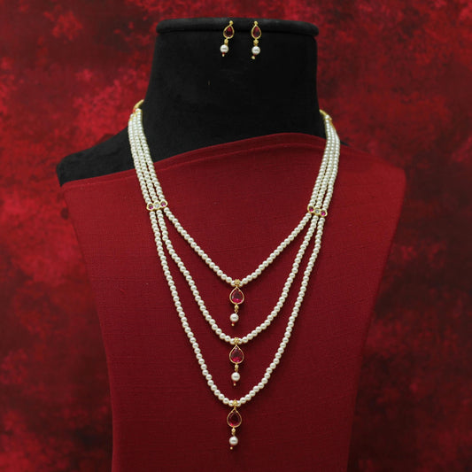 MOTI NECKLACE SET