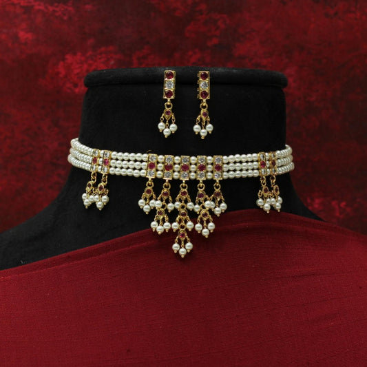 MOTI CHINCHPETI NECKLACE