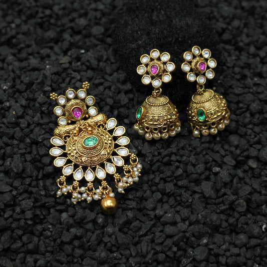 KUNDAN PENDENT SET