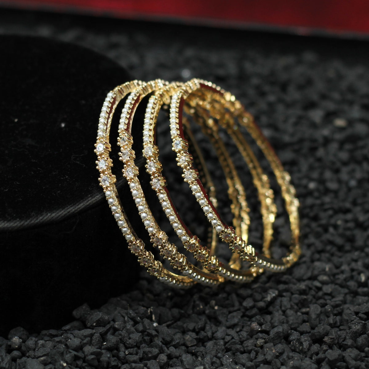 4 PC BANGLE SET
