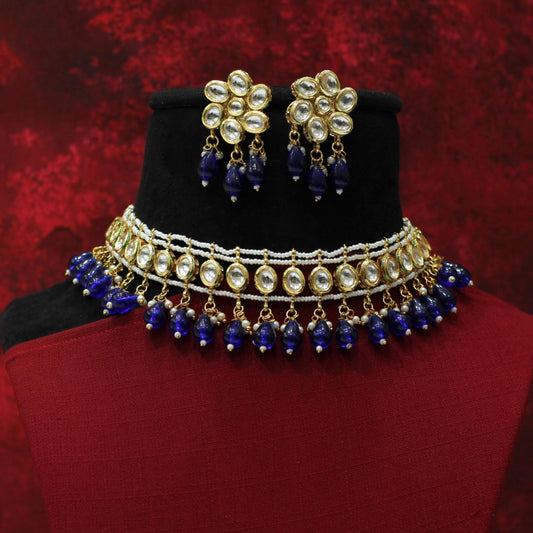 KUNDAN CHOKAR SET