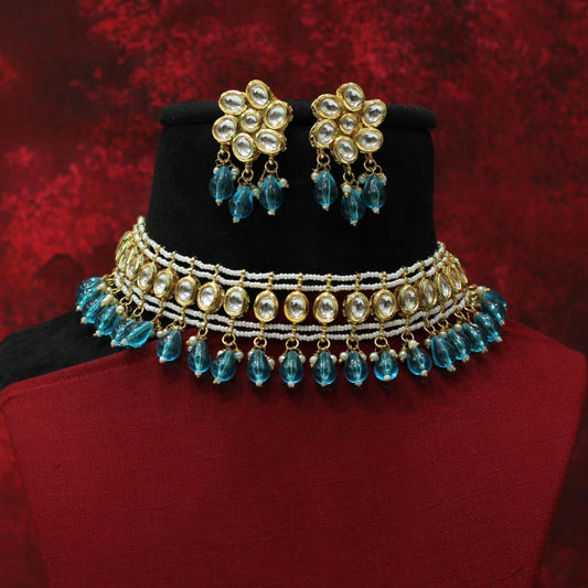 KUNDAN CHOKAR SET