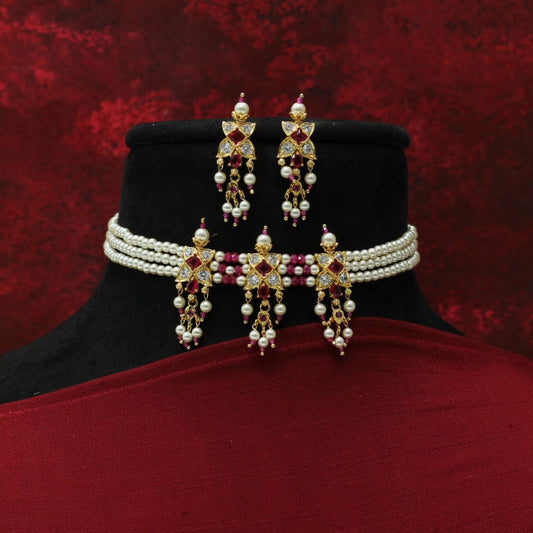 MOTI CHINCHPETI NECKLACE