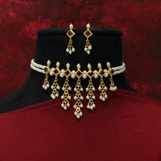 MOTI CHINCHPETI NECKLACE