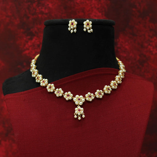MOTI NECKLACE SET